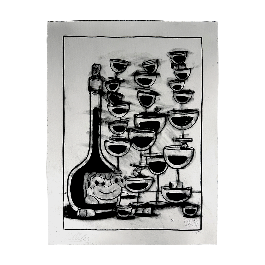 STACKED CHARCOAL