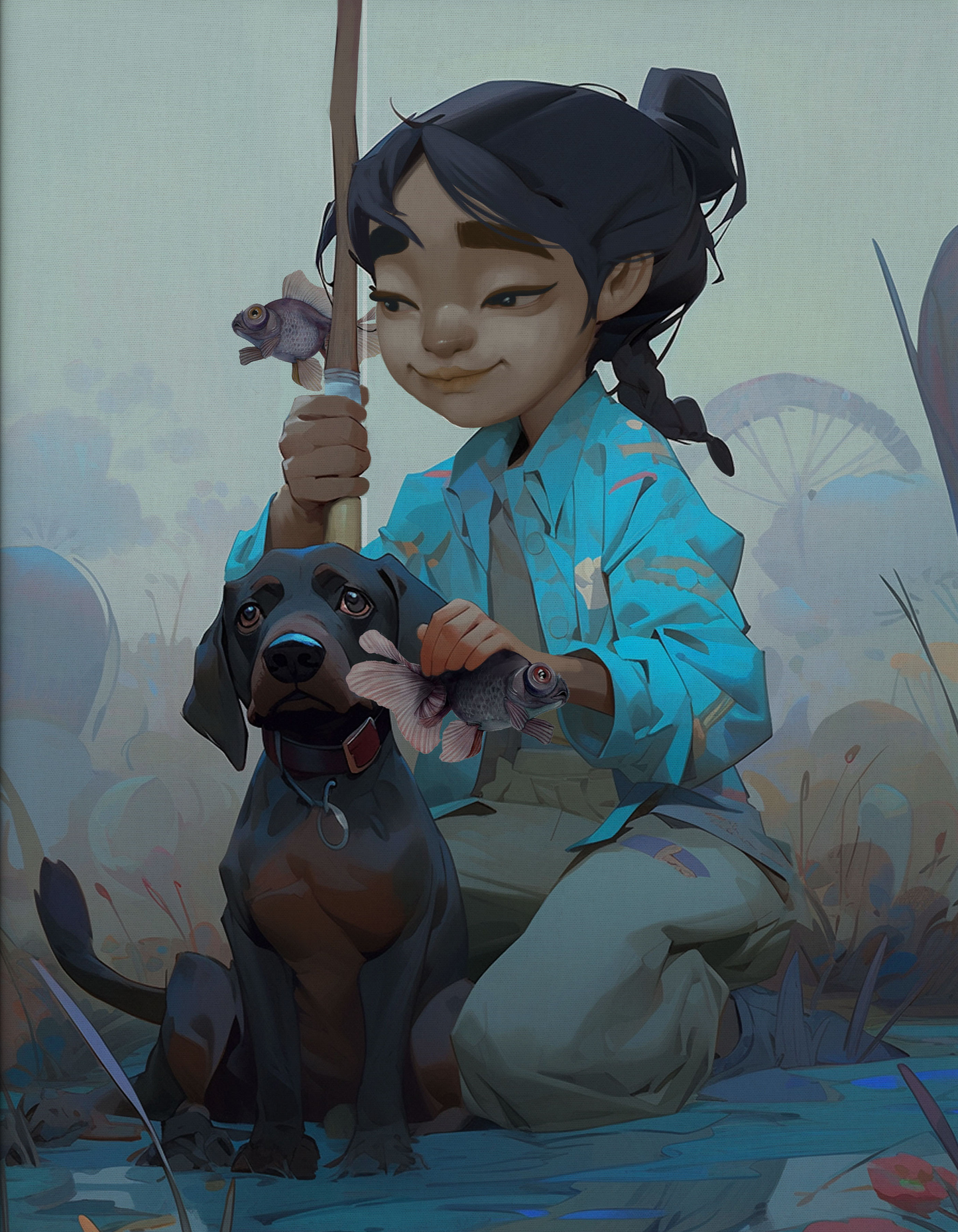 Bebe Wahyu - ‘Afternoon Fishing’